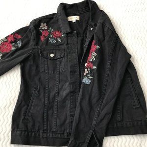 Black Emborided Jacket